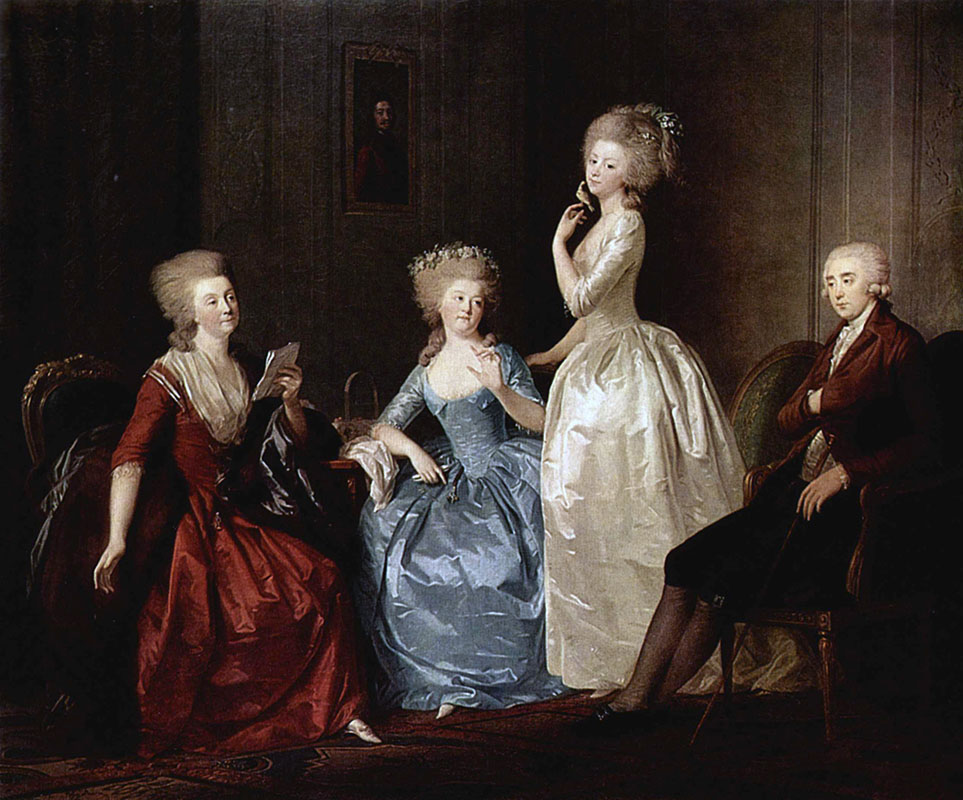 The Countess of Saltykowa and her Family